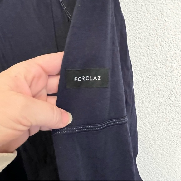 Forclaz navy blue long sleeve merino wool base layer fits like size medium - Picture 7 of 10